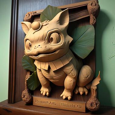 3D модель Bulbasaur..the Ambassador Farewell Fushigidane Advent (STL)
